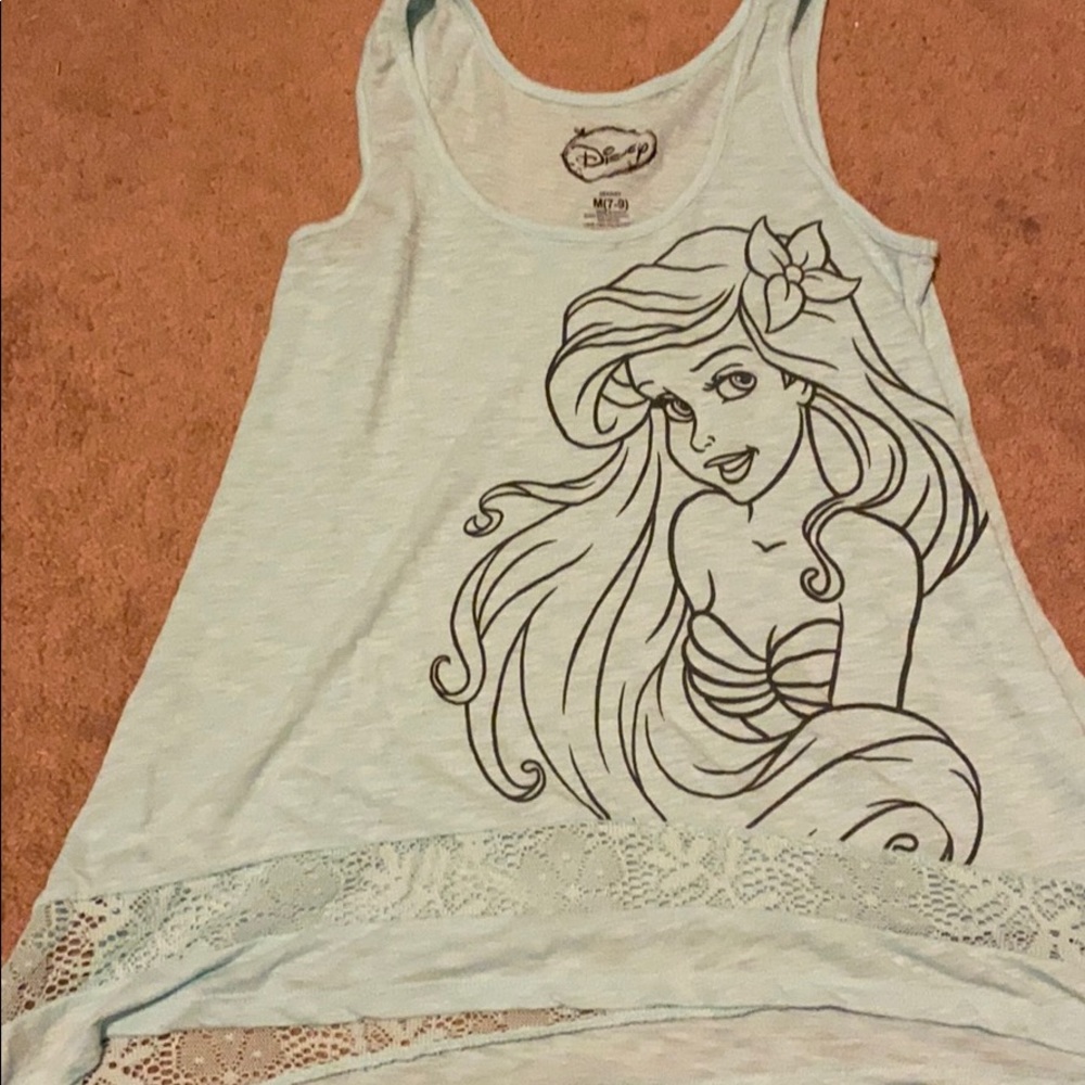 Disney Little Mermaid tank top